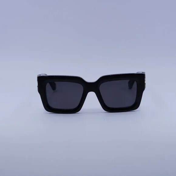 Off-White OERI14D MYSTIC 1007 Sunglasses Black Square Frame, Grey Lenses Off-White OERI14D MYSTIC 1007 Sunglasses Black Square Frame  main image 4